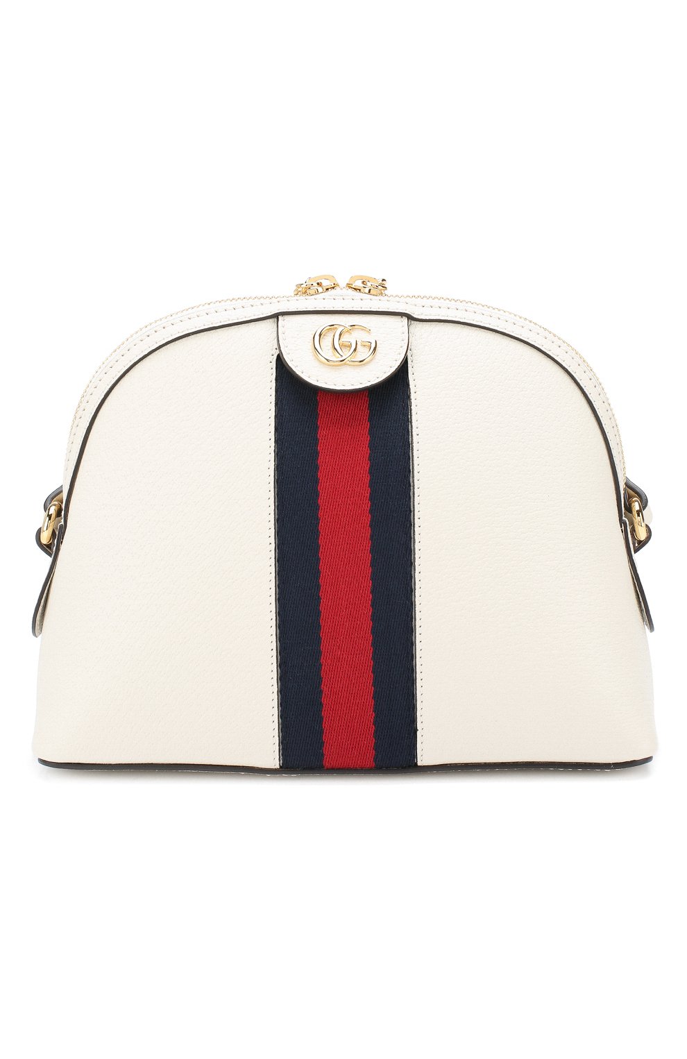 Женская сумка ophidia small GUCCI белого цвета, арт. 499621/DJ2DG | Фото 1