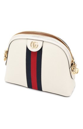 Женская сумка ophidia small GUCCI белого цвета по цене 111800 руб., арт. 499621/DJ2DG | Фото 4 Женская сумка ophidia small GUCCI белого цвета, арт. 499621/DJ2DG | Фото 4