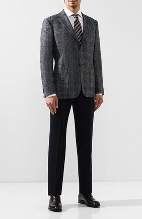 Мужская хлопковая сорочка KITON белого цвета по цене 73200 руб., арт. UCID/H003707 | Фото 2 Мужская хлопковая сорочка KITON белого цвета, арт. UCID/H003707 | Фото 2 (Рукава: Длинные; Материал внешний: Хлопок; Статус проверки: Проверена категория, Проверено; Длина (для топов): Стандартные; Случай: Формальный; Принт: Однотонные; Манжеты: На пуговицах; Воротник: Акула)