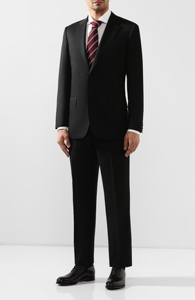Мужской шерстяной костюм BRIONI черного цвета по цене 399000 руб., арт. RAH00M/08AF5/PARLAMENT0 | Фото 1 Мужской шерстяной костюм BRIONI черного цвета, арт. RAH00M/08AF5/PARLAMENT0 | Фото 1
