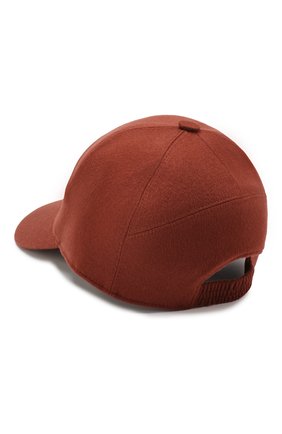 Женская кашемировая бейсболка LORO PIANA коричневого цвета по цене 37100 руб., арт. FAF4494 | Фото 2 Женская кашемировая бейсболка LORO PIANA коричневого цвета, арт. FAF4494 | Фото 2
