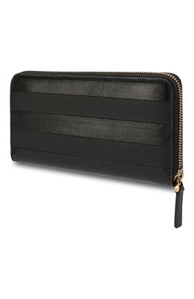Женские кожаный кошелек valentino garavani VALENTINO черного цвета по цене 49600 руб., арт. SW2P0645/SAW | Фото 2 Женские кожаный кошелек valentino garavani VALENTINO черного цвета, арт. SW2P0645/SAW | Фото 2