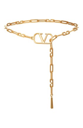 Женский пояс valentino garavani VALENTINO золотого цвета по цене 48500 руб., арт. SW2T0S70/LEI | Фото 1 Женский пояс valentino garavani VALENTINO золотого цвета, арт. SW2T0S70/LEI | Фото 1