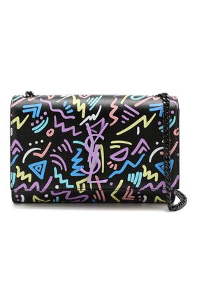 Женская сумка monogram kate small SAINT LAURENT черная цвета, арт. 469390/09JTU купить в ЦУМ | Фото №5 Сумка Monogram Kate small Saint Laurent черная цвета | Фото №5