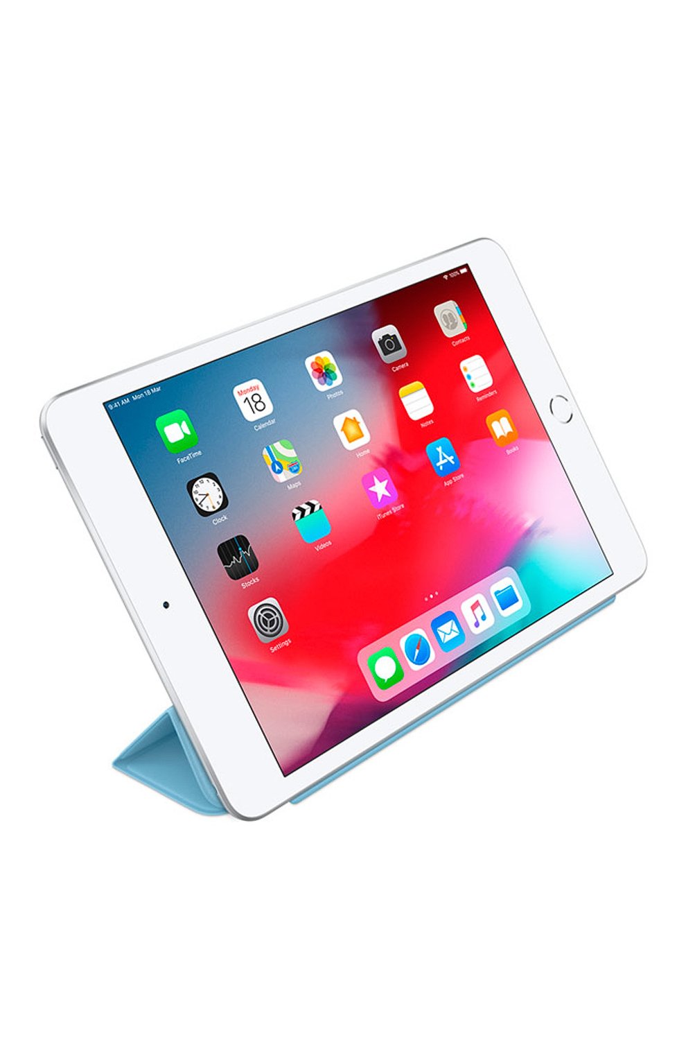Мужской чехол smart cover для ipad mini APPLE голубого цвета по цене 3990 руб., арт. MWV02ZM/A | Фото 3 Мужской чехол smart cover для ipad mini APPLE голубого цвета, арт. MWV02ZM/A | Фото 3