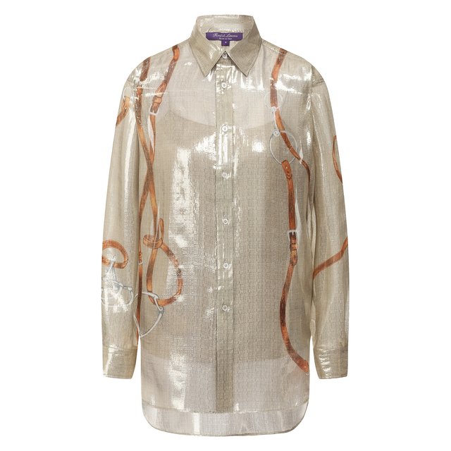 Блузка с принтом Ralph Lauren