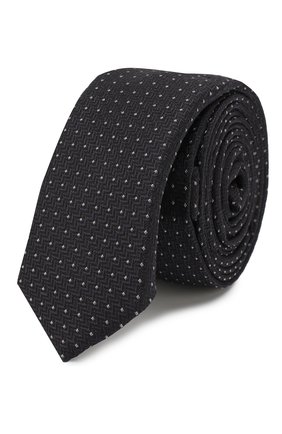 Мужской шелковый галстук DOLCE & GABBANA темно-синего цвета по цене 12700 руб., арт. GT142E/G0JKL | Фото 1 Мужской шелковый галстук DOLCE & GABBANA темно-синего цвета, арт. GT142E/G0JKL | Фото 1