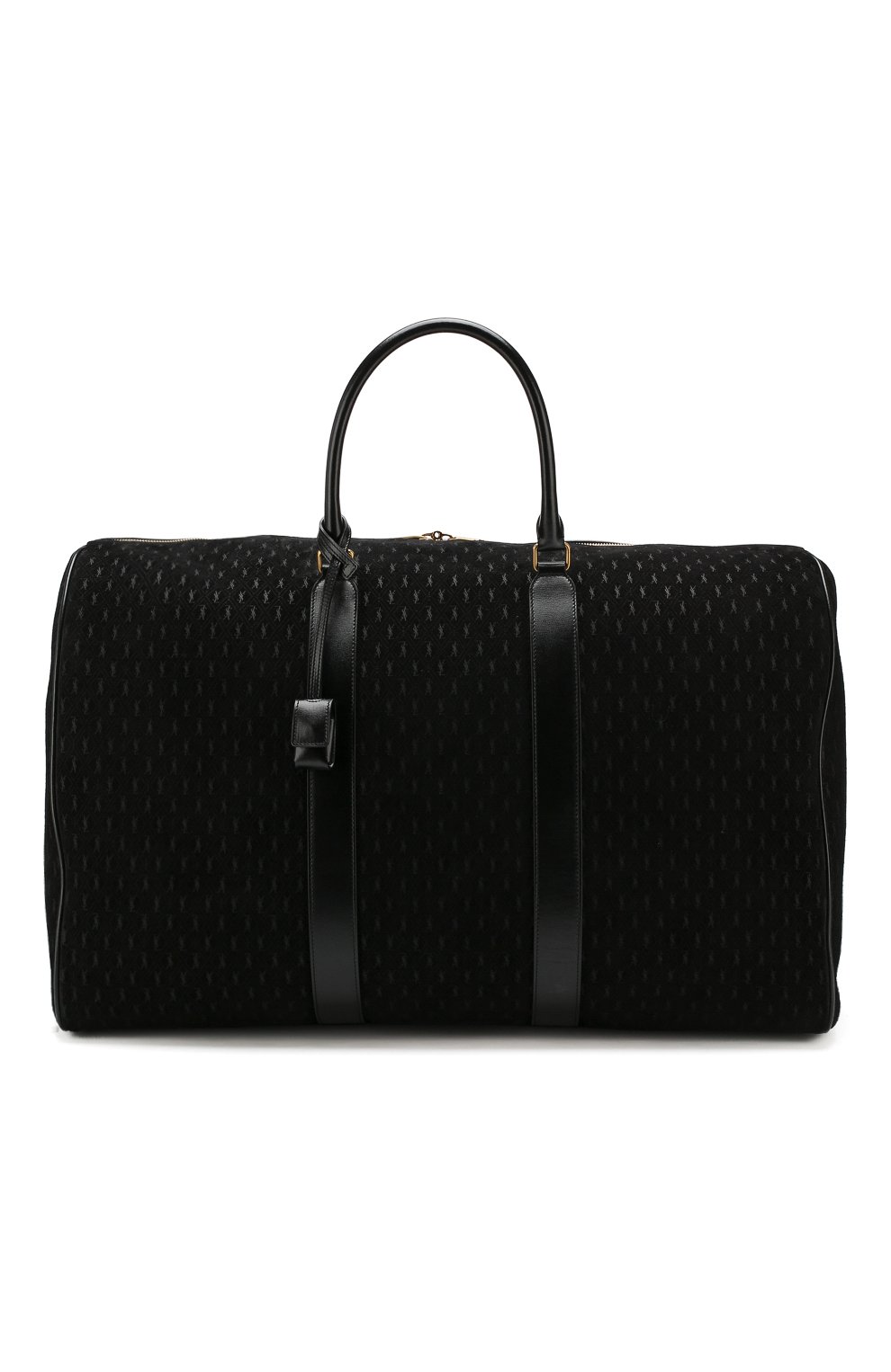 Мужская кожаная дорожная сумка SAINT LAURENT черного цвета, арт. 582141/09W3W | Фото 1 (Материал: Натуральная кожа; Ремень/цепочка: На ремешке; Статус проверки: Проверено, Проверена категория)
