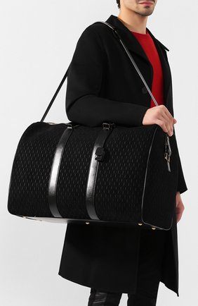 Мужская кожаная дорожная сумка SAINT LAURENT черного цвета по цене 162000 руб., арт. 582141/09W3W | Фото 5 Мужская кожаная дорожная сумка SAINT LAURENT черного цвета, арт. 582141/09W3W | Фото 5 (Материал: Натуральная кожа; Ремень/цепочка: На ремешке; Статус проверки: Проверено, Проверена категория)