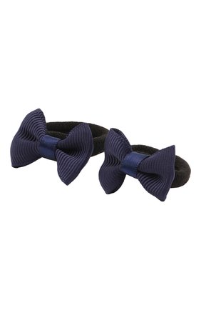 Детская комплект из 2-х резинок small bow JUNEFEE синего цвета по цене 580 руб., арт. 5451 | Фото 2 Детская комплект из 2-х резинок small bow JUNEFEE синего цвета, арт. 5451 | Фото 2