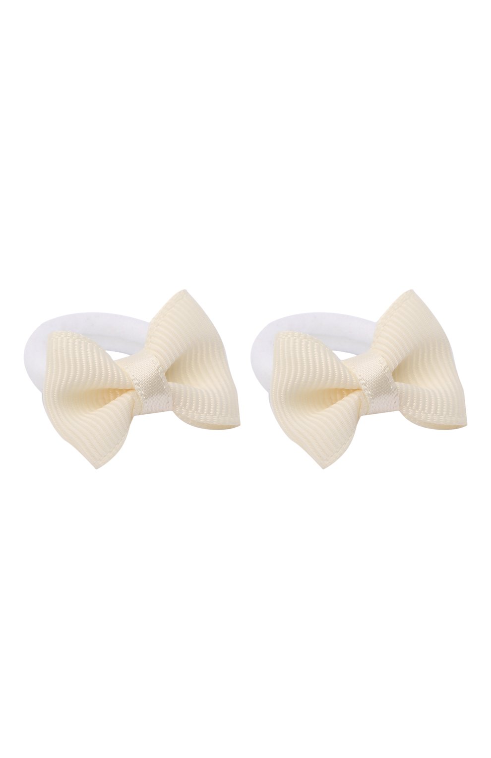 Детская комплект из 2-х резинок small bow JUNEFEE бежевого цвета по цене 580 руб., арт. 6077 | Фото 2 Детская комплект из 2-х резинок small bow JUNEFEE бежевого цвета, арт. 6077 | Фото 2
