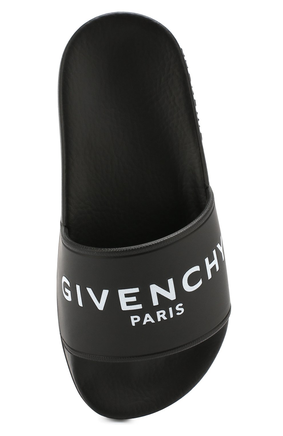 Детские шлепанцы Givenchy черного цвета, арт. H29F17 в ЦУМ | Фото №4 Детские шлепанцы Givenchy черного цвета | Фото №4