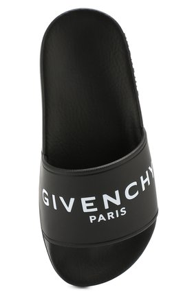 Детские шлепанцы Givenchy черного цвета, арт. H29F17 в ЦУМ | Фото №4 Детские шлепанцы Givenchy черного цвета | Фото №4