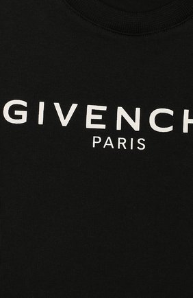 Хлопковая футболка Givenchy черного цвета, арт. H05091 в ЦУМ | Фото №3 Хлопковая футболка Givenchy черного цвета | Фото №3