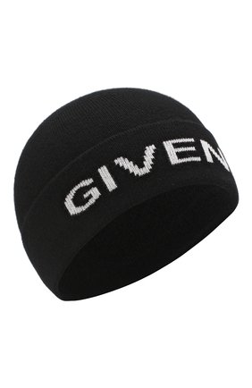 Детского хлопковая шапка GIVENCHY черного цвета по цене 16200 руб., арт. H21025 | Фото 1 Детского хлопковая шапка GIVENCHY черного цвета, арт. H21025 | Фото 1