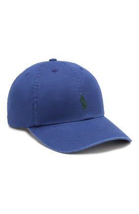Детская хлопковая бейсболка POLO RALPH LAUREN синего цвета по цене 2250 руб., арт. 323702853 | Фото 1 Детская хлопковая бейсболка POLO RALPH LAUREN синего цвета, арт. 323702853 | Фото 1