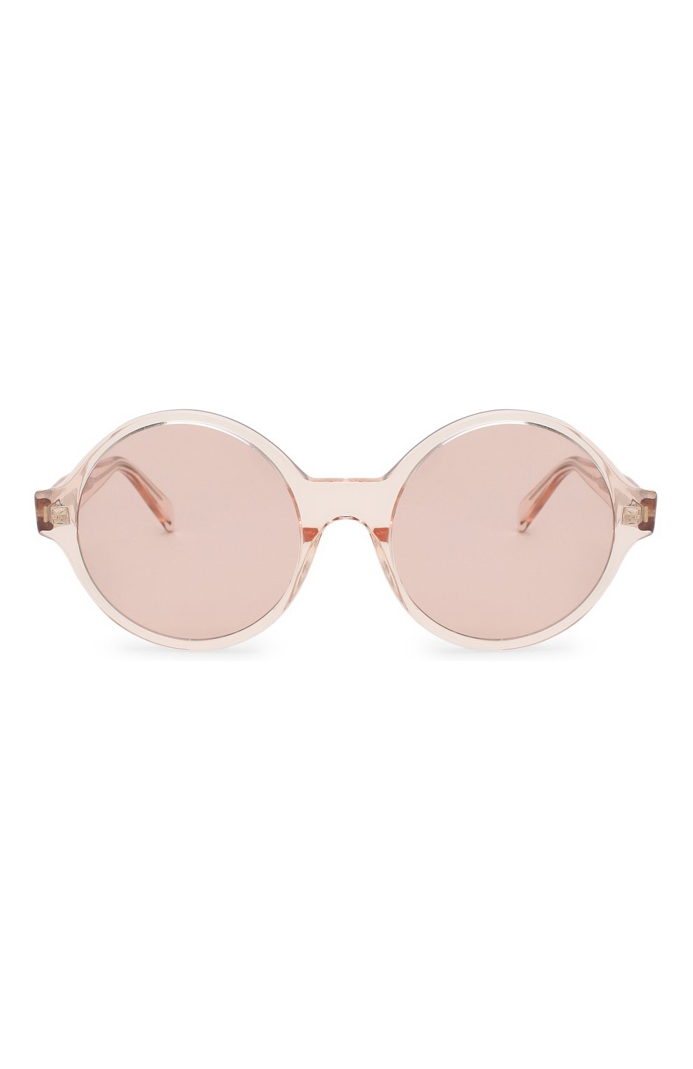 Женские солнцезащитные очки CELINE EYEWEAR розового цвета по цене 24350 руб., арт. CL40051I 72S | Фото 3 Женские солнцезащитные очки CELINE EYEWEAR розового цвета, арт. CL40051I 72S | Фото 3 (Тип очков: С/з; Оптика Гендер: оптика-женское; Очки форма: Круглые)