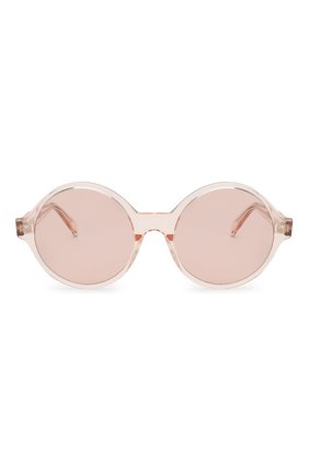 Женские солнцезащитные очки CELINE EYEWEAR розового цвета по цене 24350 руб., арт. CL40051I 72S | Фото 3 Женские солнцезащитные очки CELINE EYEWEAR розового цвета, арт. CL40051I 72S | Фото 3 (Тип очков: С/з; Оптика Гендер: оптика-женское; Очки форма: Круглые)