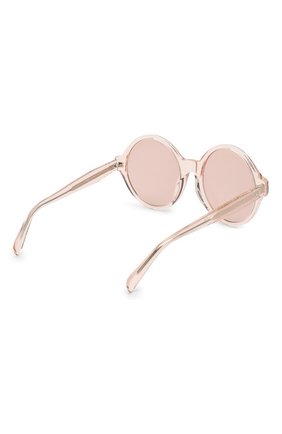 Женские солнцезащитные очки CELINE EYEWEAR розового цвета по цене 24350 руб., арт. CL40051I 72S | Фото 4 Женские солнцезащитные очки CELINE EYEWEAR розового цвета, арт. CL40051I 72S | Фото 4 (Тип очков: С/з; Оптика Гендер: оптика-женское; Очки форма: Круглые)