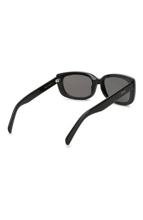 Женские солнцезащитные очки CELINE EYEWEAR черного цвета, арт. CL40072I 01A | Фото 4 (Тип очков: С/з; Статус проверки: Проверено, Проверена категория)