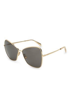 Женские солнцезащитные очки CELINE EYEWEAR золотого цвета по цене 24450 руб., арт. CL40080U 30A | Фото 1 Женские солнцезащитные очки CELINE EYEWEAR золотого цвета, арт. CL40080U 30A | Фото 1