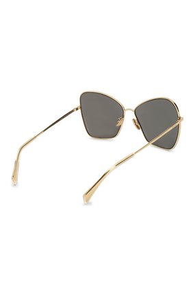 Женские солнцезащитные очки CELINE EYEWEAR золотого цвета по цене 24450 руб., арт. CL40080U 30A | Фото 4 Женские солнцезащитные очки CELINE EYEWEAR золотого цвета, арт. CL40080U 30A | Фото 4
