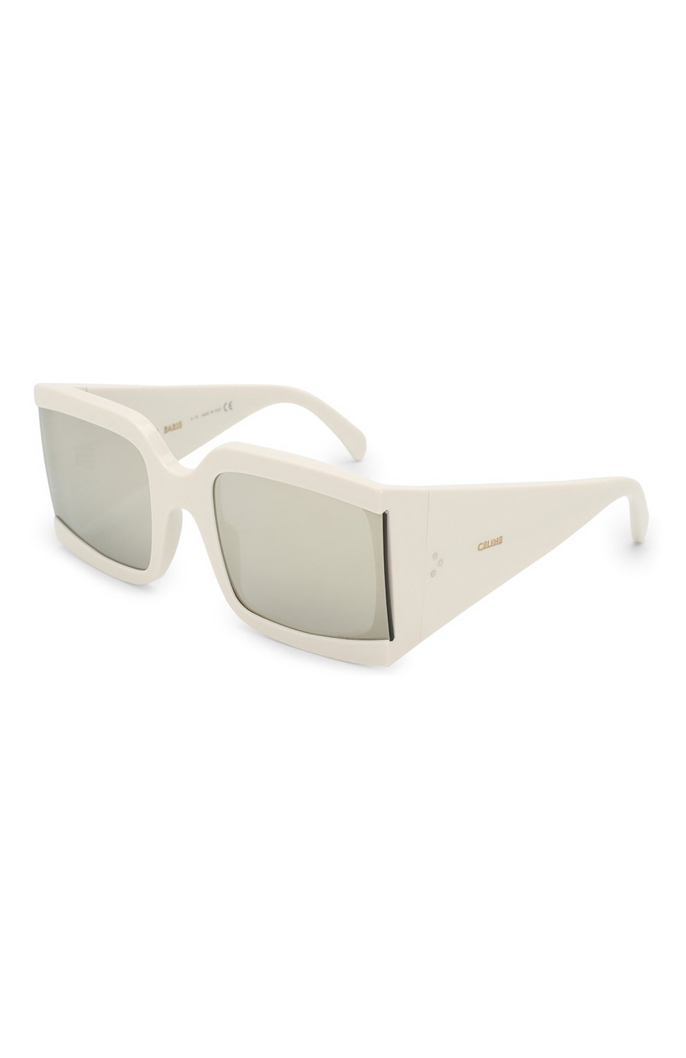 Женские солнцезащитные очки CELINE EYEWEAR белого цвета, арт. CL40084I 25C | Фото 1