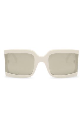 Женские солнцезащитные очки CELINE EYEWEAR белого цвета по цене 32250 руб., арт. CL40084I 25C | Фото 3 Женские солнцезащитные очки CELINE EYEWEAR белого цвета, арт. CL40084I 25C | Фото 3