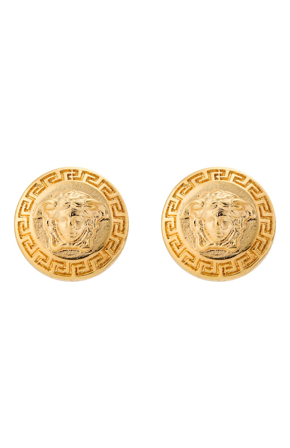 Женские серьги tribute VERSACE золотого цвета, арт. DG2F638/DJMT | Фото 1