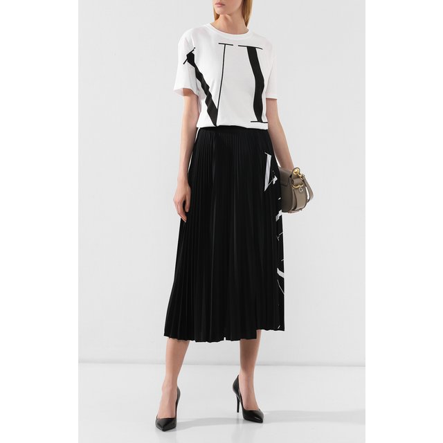 фото Хлопковая футболка valentino