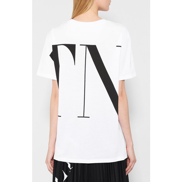 фото Хлопковая футболка valentino