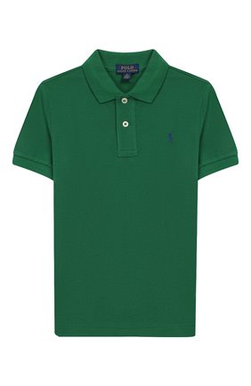 Детское хлопковое поло POLO RALPH LAUREN зеленого цвета по цене 4305 руб., арт. 322703632 | Фото 1 Детское хлопковое поло POLO RALPH LAUREN зеленого цвета, арт. 322703632 | Фото 1