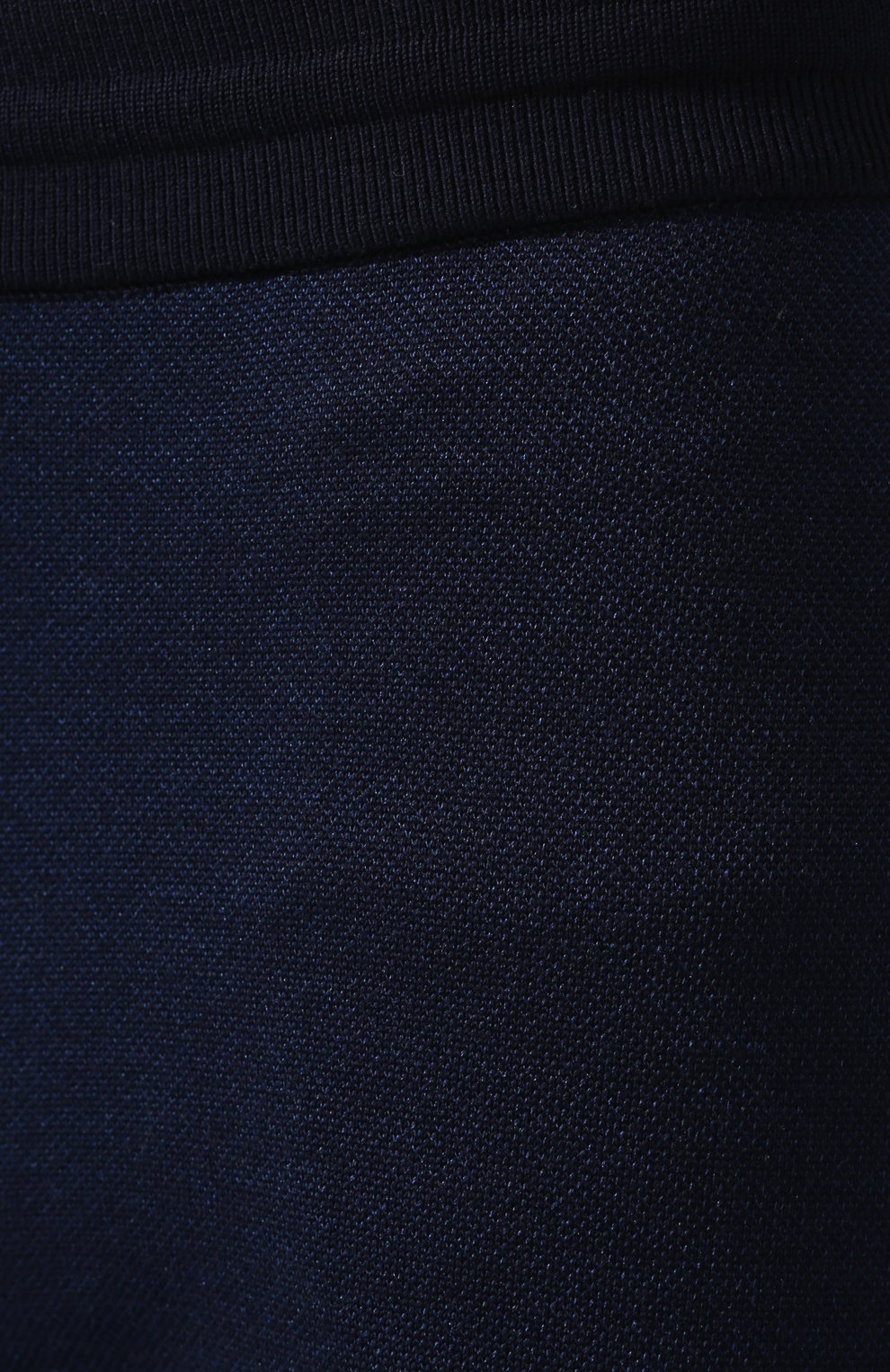 Мужские шерстяные джоггеры BRIONI синего цвета, арт. UMGL0L/08K31 | Фото 5 (Мужское Кросс-КТ: Брюки-трикотаж; Материал внешний: Шерсть; Длина (брюки, джинсы): Стандартные; Статус проверки: Проверено, Проверена категория; Силуэт М (брюки): Джоггеры)