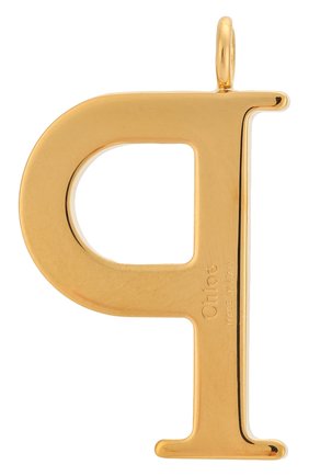 Женские подвеска для сумки alphabet key CHLOÉ золотого цвета по цене 5275 руб., арт. CHC15WK00PCB79DA | Фото 2 Женские подвеска для сумки alphabet key CHLOÉ золотого цвета, арт. CHC15WK00PCB79DA | Фото 2
