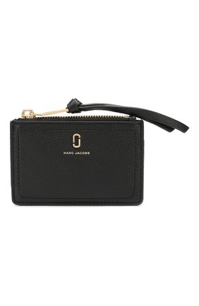 Женский кожаный футляр для кредитных карт MARC JACOBS (THE) черного цвета по цене 10600 руб., арт. M0015123 | Фото 1 Женский кожаный футляр для кредитных карт MARC JACOBS (THE) черного цвета, арт. M0015123 | Фото 1