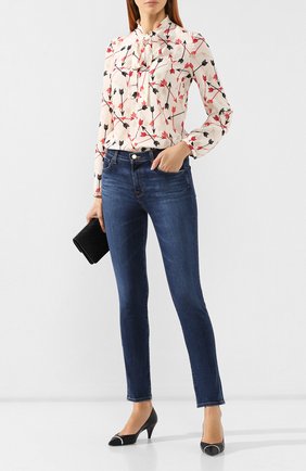 Женские джинсы J BRAND синего цвета по цене 21550 руб., арт. JB002268 | Фото 2 Женские джинсы J BRAND синего цвета, арт. JB002268 | Фото 2