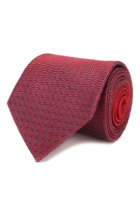 Мужской шелковый галстук ERMENEGILDO ZEGNA красного цвета по цене 17700 руб., арт. Z6F06/1US | Фото 1 Мужской шелковый галстук ERMENEGILDO ZEGNA красного цвета, арт. Z6F06/1US | Фото 1