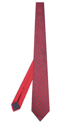 Мужской шелковый галстук ERMENEGILDO ZEGNA красного цвета по цене 17700 руб., арт. Z6F06/1US | Фото 2 Мужской шелковый галстук ERMENEGILDO ZEGNA красного цвета, арт. Z6F06/1US | Фото 2