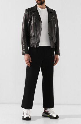 Мужская хлопковая футболка HELMUT LANG белого цвета по цене 16750 руб., арт. J04DM502 | Фото 2 Мужская хлопковая футболка HELMUT LANG белого цвета, арт. J04DM502 | Фото 2