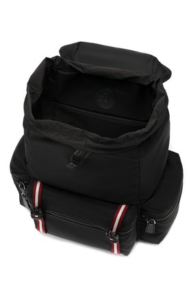 Мужской черный текстильный рюкзак crew Bally, арт. CREW SM.T/70 купить в ЦУМ | Фото №4 Текстильный рюкзак Crew Bally черный | Фото №4