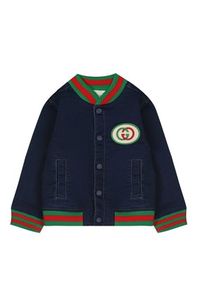 Джинсовый бомбер | Фото №1 Джинсовый бомбер | Фото №1