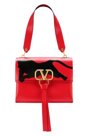 Сумка Valentino Garavani V-Ring medium | Фото №1 Сумка Valentino Garavani V-Ring medium | Фото №1