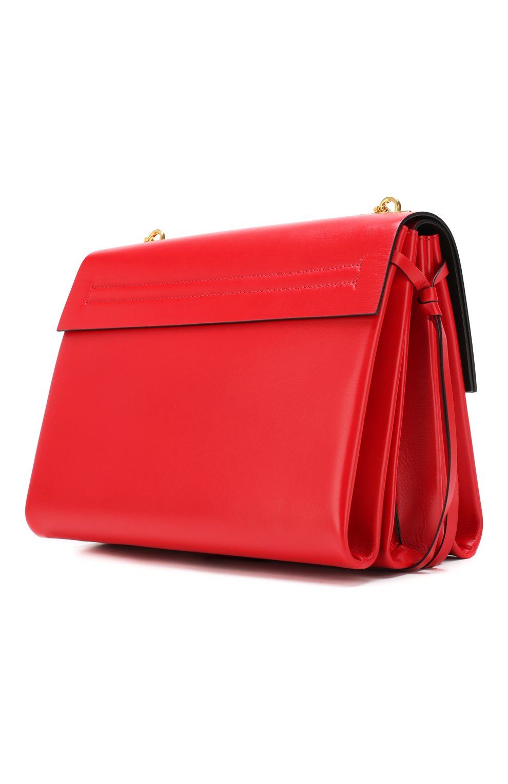 Женская сумка valentino garavani v-ring medium VALENTINO красная цвета, арт. SW2B0E02/BMW купить в ЦУМ | Фото №3 Сумка Valentino Garavani V-Ring medium Valentino красная цвета | Фото №3