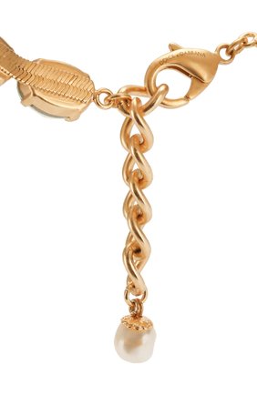 Женский браслет DOLCE & GABBANA золотого цвета по цене 53600 руб., арт. WBL6L2/W1111 | Фото 3 Женский браслет DOLCE & GABBANA золотого цвета, арт. WBL6L2/W1111 | Фото 3