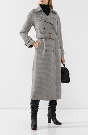 Женские кожаные сапоги SANTONI черного цвета по цене 59950 руб., арт. WST058038HI2CGHYN01 | Фото 2 Женские кожаные сапоги SANTONI черного цвета, арт. WST058038HI2CGHYN01 | Фото 2
