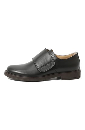 Детские кожаные дерби EMPORIO ARMANI черного цвета по цене 26300 руб., арт. XYL001/X0I06/35-40 | Фото 2 Детские кожаные дерби EMPORIO ARMANI черного цвета, арт. XYL001/X0I06/35-40 | Фото 2 (Мальчики Кросс-КТ: дерби; Кросс-КТ: велькро; Статус проверки: Проверена категория; Материал внешний: Кожа; Материал внутренний: Натуральная кожа; Мальчики-школьная форма: Классическая обувь; Региональные ограничения белый список (Axapta Mercury): RU)