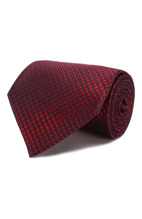 Мужской шелковый галстук ERMENEGILDO ZEGNA красного цвета по цене 13450 руб., арт. Z6E12/1XW | Фото 1 Мужской шелковый галстук ERMENEGILDO ZEGNA красного цвета, арт. Z6E12/1XW | Фото 1