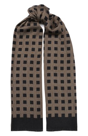 Мужской шарф из смеси шерсти и вискозы GIORGIO ARMANI коричневого цвета по цене 31500 руб., арт. 745206/9A109 | Фото 1 Мужской шарф из смеси шерсти и вискозы GIORGIO ARMANI коричневого цвета, арт. 745206/9A109 | Фото 1