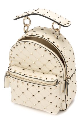 Рюкзак Valentino Garavani Rockstud Spike mini | Фото №4 Рюкзак Valentino Garavani Rockstud Spike mini | Фото №4
