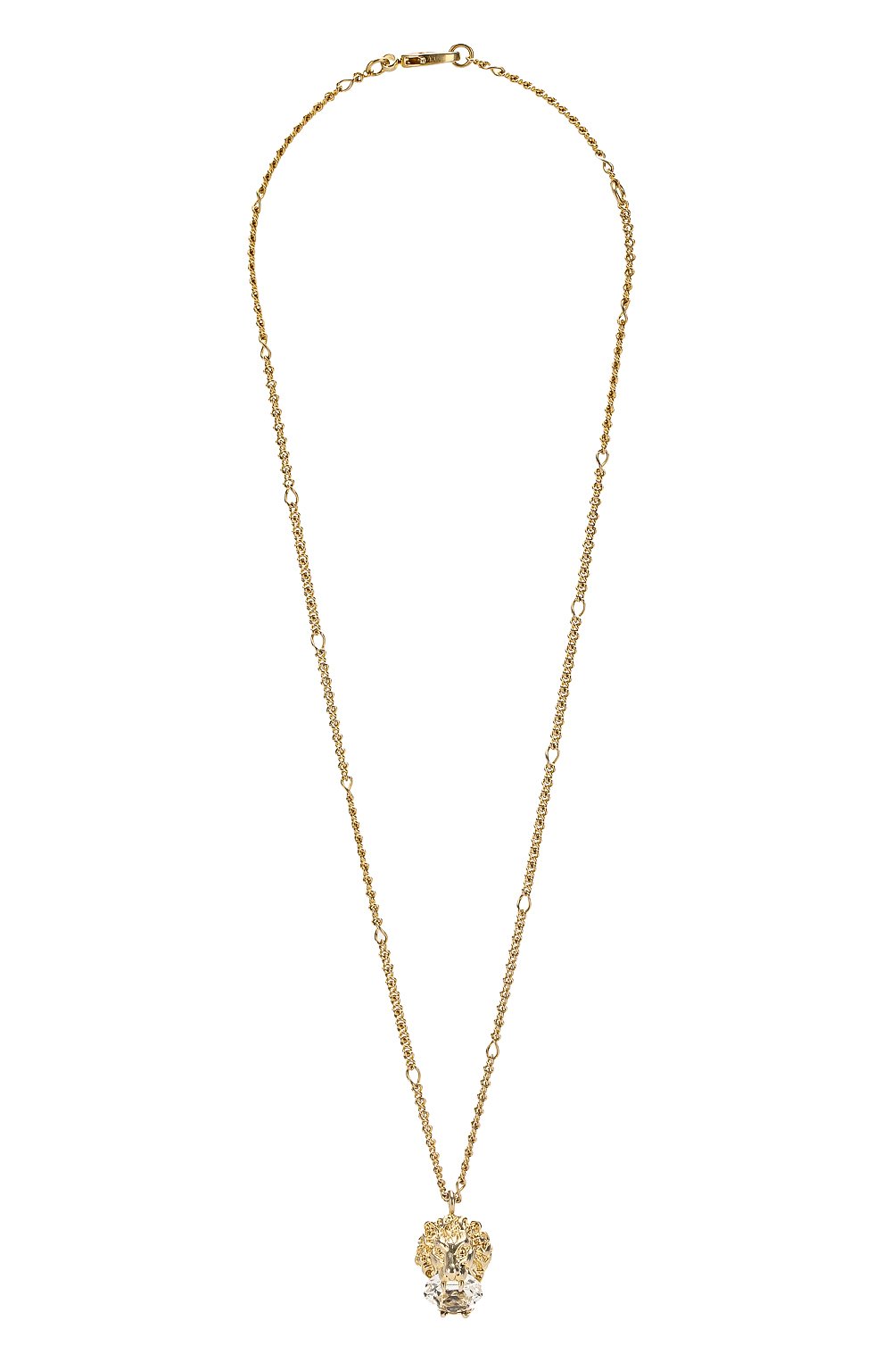 Женское колье GUCCI белого цвета, арт. 412885/J1D50 | Фото 1